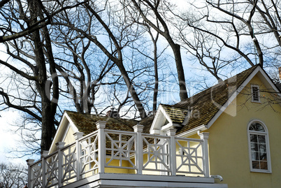 House home balcony