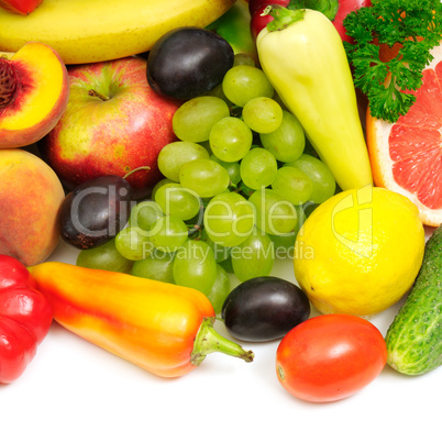 fresh fruits and vegetables