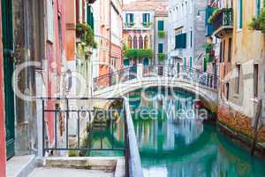 Bridge and canal in Venice