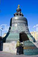 The largest Tsar Bell in Moscow Kremlin