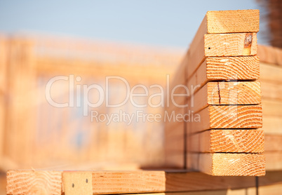 Stack of Building Lumber