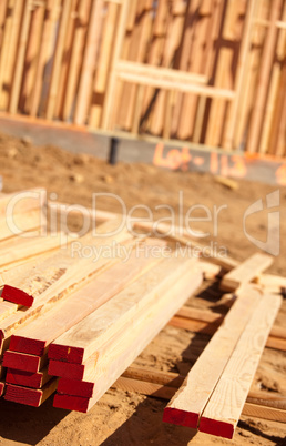 Stack of Building Lumber