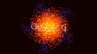 Spiral galaxy moving in the space,particle fancy pattern.Fireworks,flame,gas,sun,ion,fans,mold,cancer,viruses,Design,symbol,vision,Bacteria,microbes,algae,cells,drugs,egg,bubble,blister,underwater,ephemera,plankton,feed,spores,idea,creativity,creative,vj,