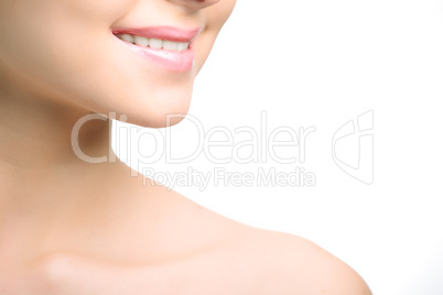 beauty woman closeup portrait