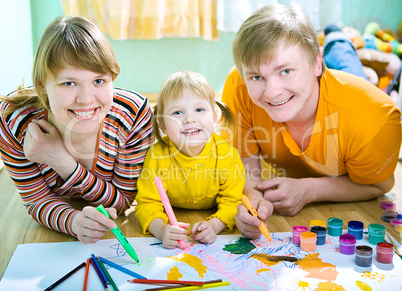 family draw