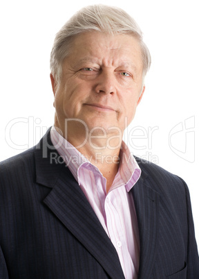 portrait  mature businessman