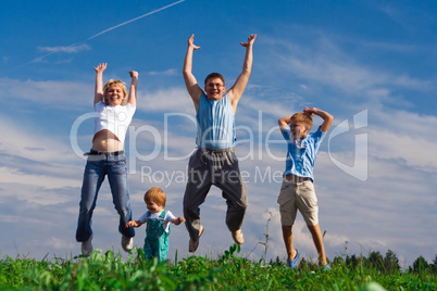 jump happy family