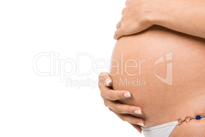 pregnant women belly
