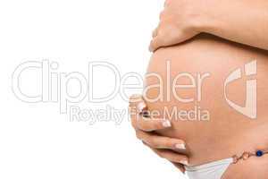 pregnant women belly
