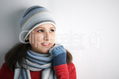 Beautiful Winter Woman