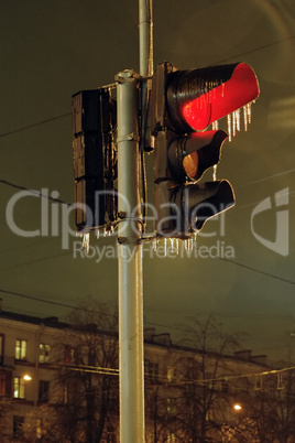 icy red signal