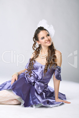 beauty woman in  dress