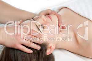 beauty girl spa massage