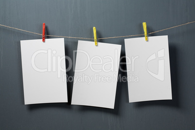 white photo paper