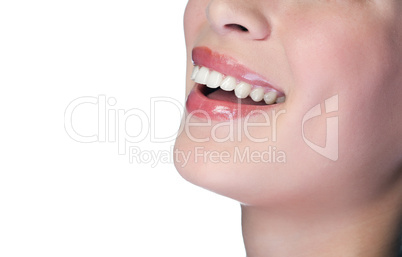 Woman smiling with great teeth