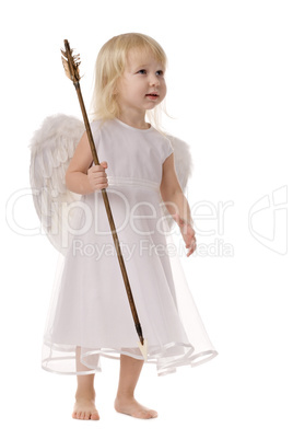 angel with Cupid arrow