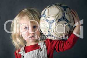 young footballer