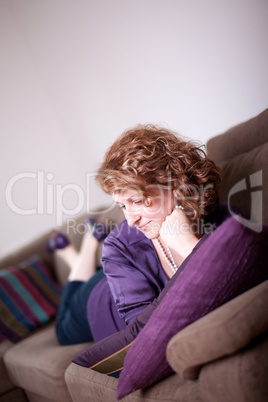 Woman on Sofa