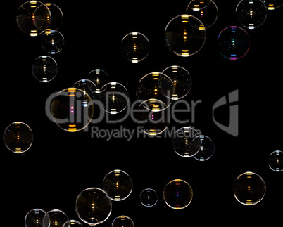 soap bubbles