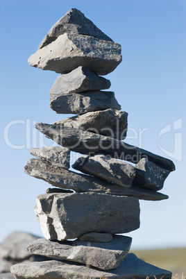 Piramid of stones