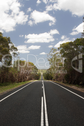 Landstraße in Australien