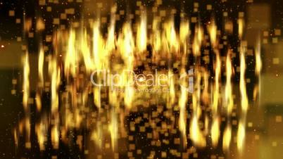 gold flickering loopable abstract background