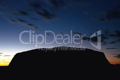 Lights of Ayers Rock, Australia