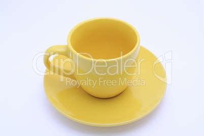 Yellow cup