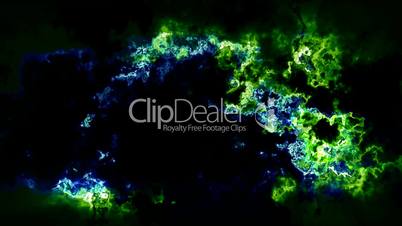 loopable acid glowing abstract motion background