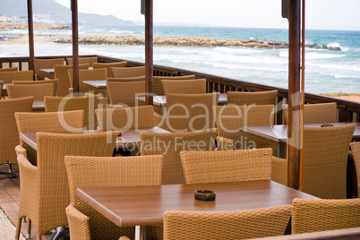 Seaside cafe
