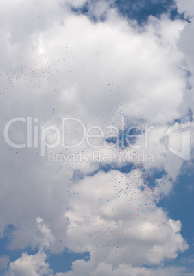 balloons on sky