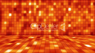 beaming orange squares musical loopable background