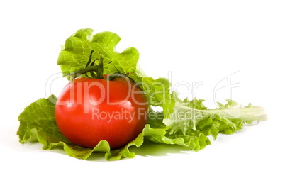 tomato and salad