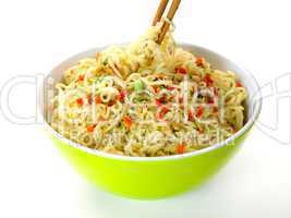 Cooked Instant Noodles