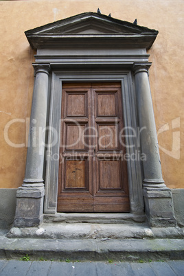 Old Door in Pisa, Italy