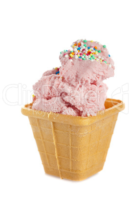 Strawberry icecream