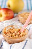 Cinnamon apple baked oatmeal