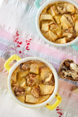 Apple clafoutis