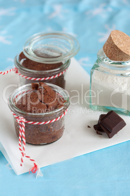 Chocolate fudge cakes