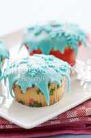 Winter cupcake