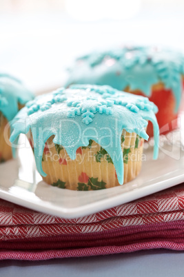 Christmas cupcakes