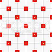 red squares pattern