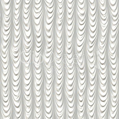 white drapery pattern