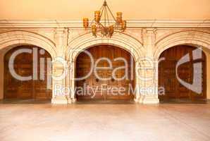 Majestic Classic Arched Doors with ChandelierÊ