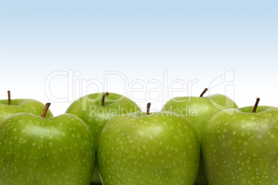 green apples