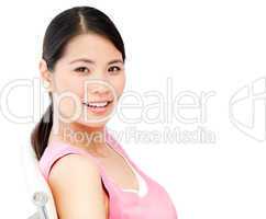 Portrait of a radiant businesswoman smiling at the camera