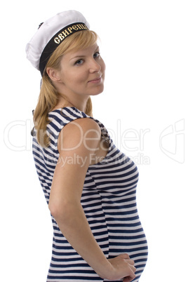 portrait of a pregnant woman