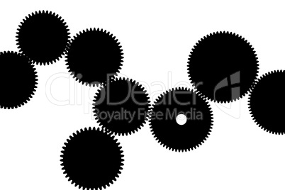 gears silhouette