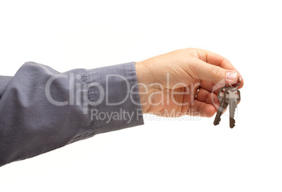 Man Handing Over the Keys