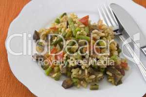 Vegetarische Paella - Vegetarian Paella